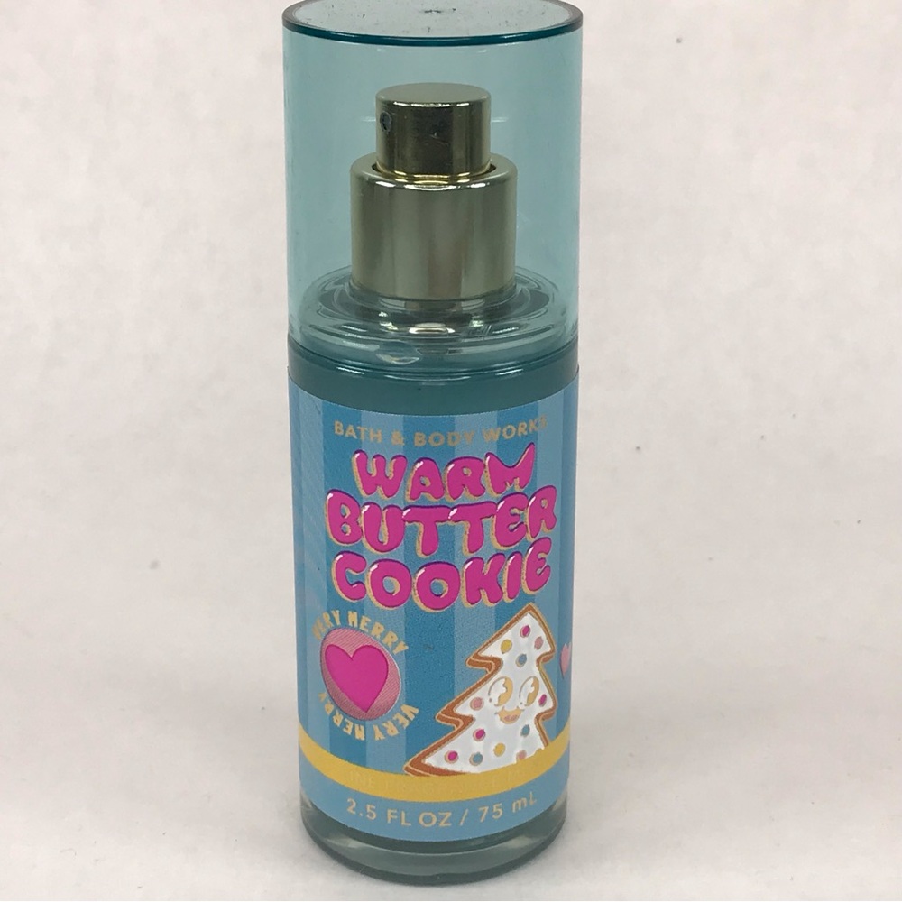 Bath & Bddy Works Warm Butter Cookie 2.5 oz Travel Fragrance Mist Spray New